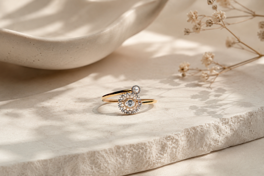 The Celestial Halo Radiant Bangle