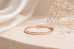 Rose Gold Plated Clover Bangle Bracelet