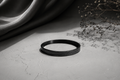 Midnight Pulse Bangle ECG Engraved Bracelet | Minimalist Magnetic Bangle for Men & Women