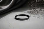 Midnight Pulse Bangle ECG Engraved Bracelet | Minimalist Magnetic Bangle for Men & Women