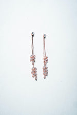 Willow Leaf Branch Drop Earrings