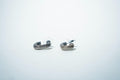 The Pave Bold U-Hoop Earrings – 925 Sterling Silver