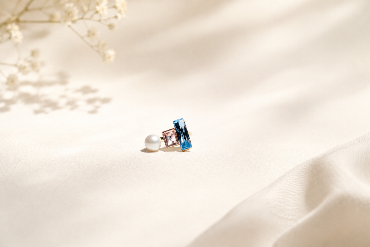 The Ethereal Trio Statement Ring