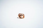 The "Everlasting Laurel" Crystal Crown Ring
