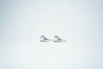 The Geometric Pearl Frame Studs – 925 Sterling Silver
