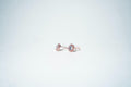 Rose Gold Floral Cluster Studs