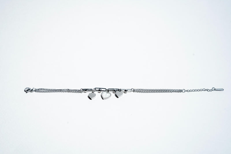 Ethereal Heart Symphony: A 925 Silver Keepsake