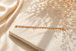 The "Celestial Halo" Classic Tennis Bracelet