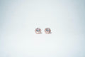 Solstice Baguette Cluster Studs