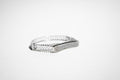 The Celestial Wave Pave Bangle | 925 Sterling Silver