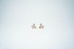 The Clover Trio: 18K Gold Plated Luxury Studs