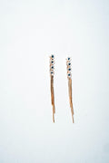 Zenith Cascade Dangle Earrings – 18k Gold Plated