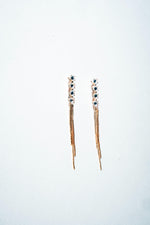 Zenith Cascade Dangle Earrings – 18k Gold Plated