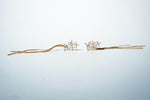 Starflower Cluster Statement Drops – 18K Gold Plated
