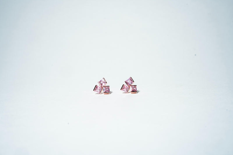 Prism Geometry Studs