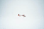 Rose Gold Floral Cluster Studs
